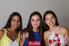  Ana Paula García, Gabriela Martins y Ana Gaby Alba.