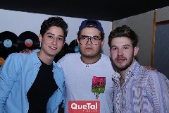  Santiago Rodríguez, Mauricio Schekaibán y Oscar Mendizábal.