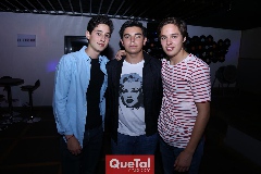  Santiago Rodríguez, Arturo Guzmán y José Lozano.