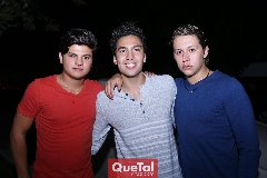  Oscar Cabrera, Rafa Villanueva y Mau Ojeda.