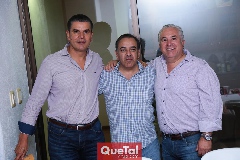  Javier Tobías, Chepe Suárez y Guillermo Báez.