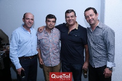  Roberto, Alfonso Ortiz, Luis Arturo Estrada y Alfonso Leal.