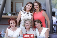 Cecilia Mancilla, Coco Fernández, Tere, Yolanda y Lucía Rangel.