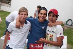  Mauricio, Marcelo y Diego.