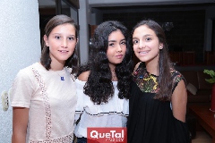  Meli Elizondo, Ana Pau Lafuente y Marijó Duque.