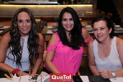  Berenice Cortez, Selene Kranzle y Reyna Suárez.