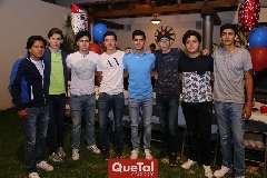  Gabo, Nacho, Chava, Pillo, Samuel, Ulises, Miguel y Jara.