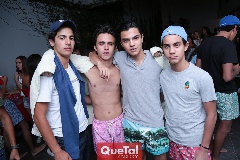  Diego, Rafa, Rocha y Diego.