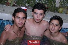  Diego Medina, Roberto López y Marcelo Barrales.