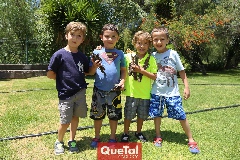  Iñaki, Luca, Carlitos y Noé.