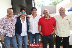  Francisco Aguilera, José Longoria, Jorge Macías, Francisco Nieto y Alejandro Menchaca.