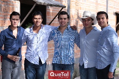  Daniel Estrada, Juan Manuel Piñero, Rodrigo Pérez, Quique Quintero y Gerardo Valle.