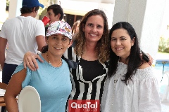 Vero Conde, Marcela Payán y Christiane Cambeses.