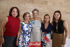  Olga Ramos, Rosana Benavente, Renata González y Ceci Ponce.