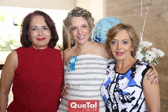  Olga Ramos, Priscila González y Rosana Benavente.