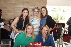  Ceci Ponce, Priscila González, Meritchell Galarza, Jade Leija y Mónica Rodríguez.