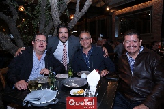  Jacobo Payán, Miguel Martínez, Enrique Morales y Arturo Segoviano.