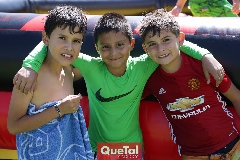  Rodrigo, Daniel y Edmundo.