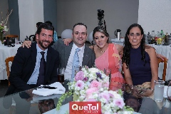  Juan Paulo Almazán, Carlos Ruiz, Paulina Nava y Cristina Vallejo.