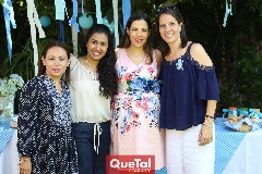 Mariana Estrada, Karla Salinas, María Luz García y Lorenza .