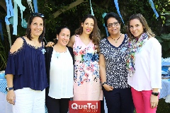  Lorenza, Claudia Armendaris, Luz María García, Carolina Gutiérrez y Susana Lara.