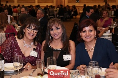  Rosario Zapata, Lupita Díaz y Fabiola Vázquez.