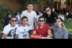 Javier Hernández, Santiago Rodríguez, Jaime Ruiz, Juan Pablo Quintero, Tony Pizzuto y Juan Diego Martínez.