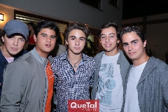  Óscar, J.P., Santi, Padilla y Bruno.