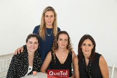  Martha Leija, Mónica Torres, Fer García y Claudia Artolózaga.