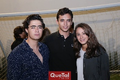  Diego de la Vega, Alejandro Canseco y Alexia Revuelta.