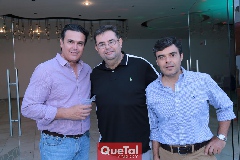  Güicho Fernández, Juan Carlos Pérez y Alfonso Ortiz.