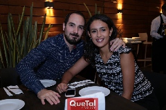  Oziel Lamas y Ximena Delgadillo.