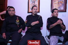  Los talentosos chefs de México en Boca: Carlos Grimaldo, Carlos Rodríguez y Edgar Gutiérrez.