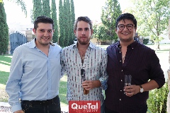  Gerardo Jiménez, Andrés Aguirre y Francisco Gutiérrez.
