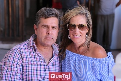  Galo Galván y Claudia Quiroz.