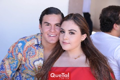  Alan Rosales y Ana Sofía Stahl.