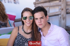  Lucila Andrade y Nacho Gascón.