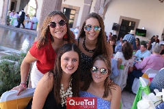  Arantza Elizondo, Lilian Narváez, Lucila Andrade y Ale Álvarez.