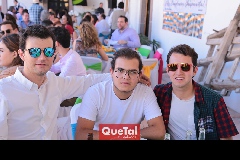  Mauricio Pérez, Mauricio Scheckaibán y José Julián Olmos.
