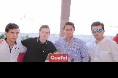  Carlo Andrade, Pato del Pozo, Bruno Dávila y Mauricio Pérez.