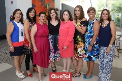  Sofía Carrillo, Carmela García Rojas, Isabel Guzmán, Kinkis Galán, Claudia Carrillo, Mónica Leiva, Erika Ress y Verónica Marti .