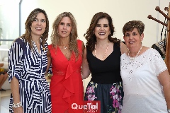  Gabriela Berrón, Verónica Berrón, Kinkis Galán y Guadalupe Cabrero.