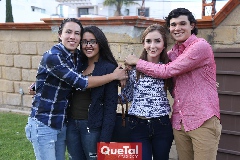  Chuy Jiménez, Elena Reyna, Montse Faz y Carlos Díaz.