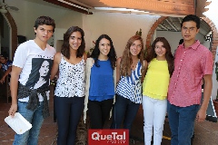  Gus, Ana Sofía Narváez, Akemi, Priscila Martínez, Pau Madrigal y Nicolás Noyola.