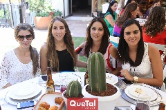  Isa Álvarez, Diana Olvera, Andrea Espinosa y Elsa Espinosa.