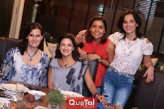  Sandra Morelos Zaragoza, Daniela Gutiérrez, Lorena Torres y Anilú Enríquez.