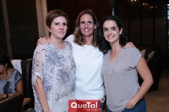  Claudia Hinojosa, Marcela Payán y Maricel Gutiérrez.