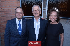  Saad Sarquis, Saad Sarquis y Margarita Labastida de Sarquis.