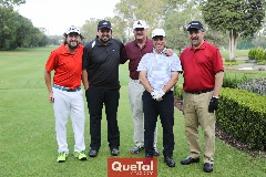  Daniel Alessi, Eduardo Medina, Gustavo Almeida, Jorge Meade y Antonio.