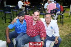  Rafael Acebo, Eduardo Gouyonnet y Carlos García.